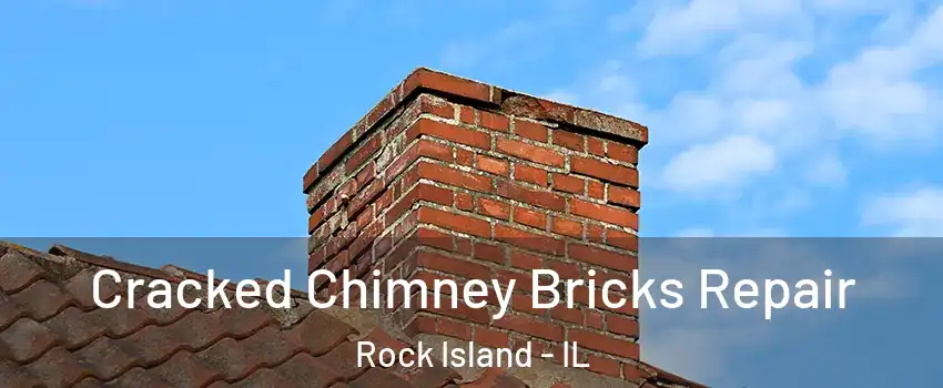  Cracked Chimney Bricks Repair Rock Island - IL