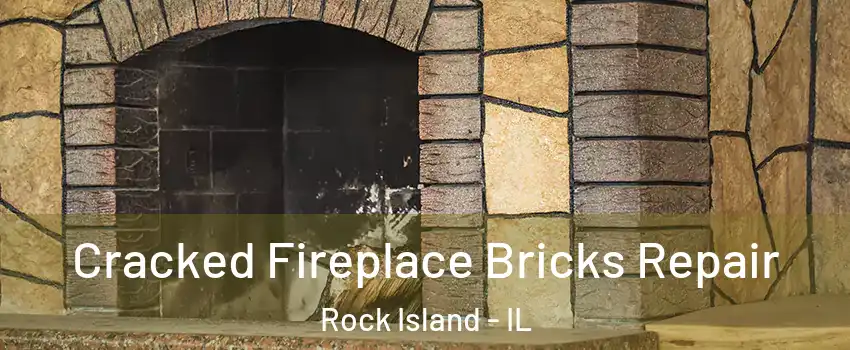  Cracked Fireplace Bricks Repair Rock Island - IL