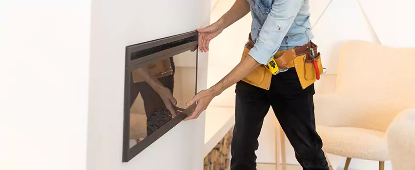 Metal Fireplace Installation in Rock Island, Illinois