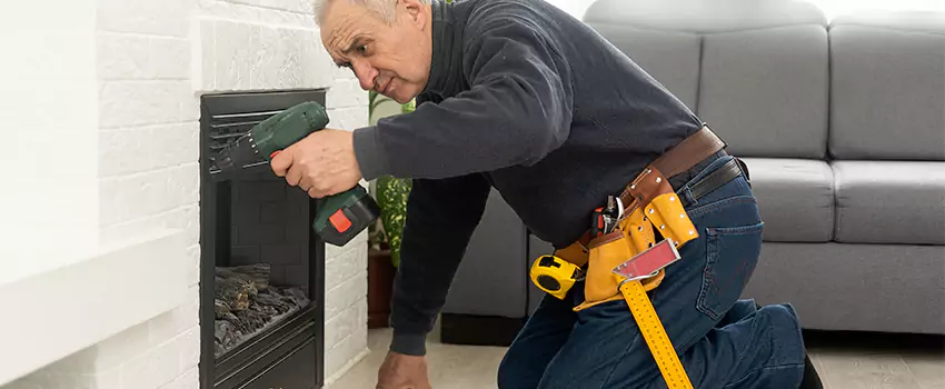 New Indoor Fireplace Installation in Rock Island, Illinois