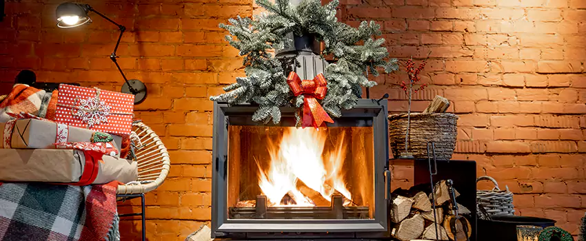 Travis Industries Linear Gas Fireplace Installation in Rock Island, Illinois