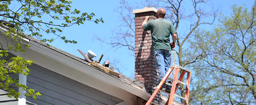 Vinyl and PVC Chimney Flashing Installation in Rock Island, IL