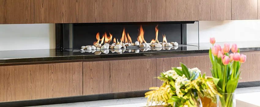 Double-height Fireplace Design Refurbishment in Rock Island, Illinois